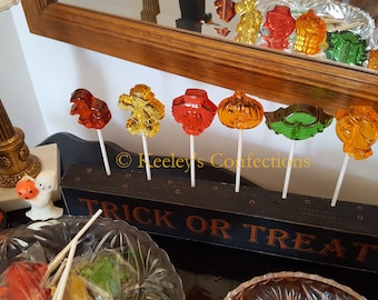 Fall Clear Toy Candy, Barley Lollipops