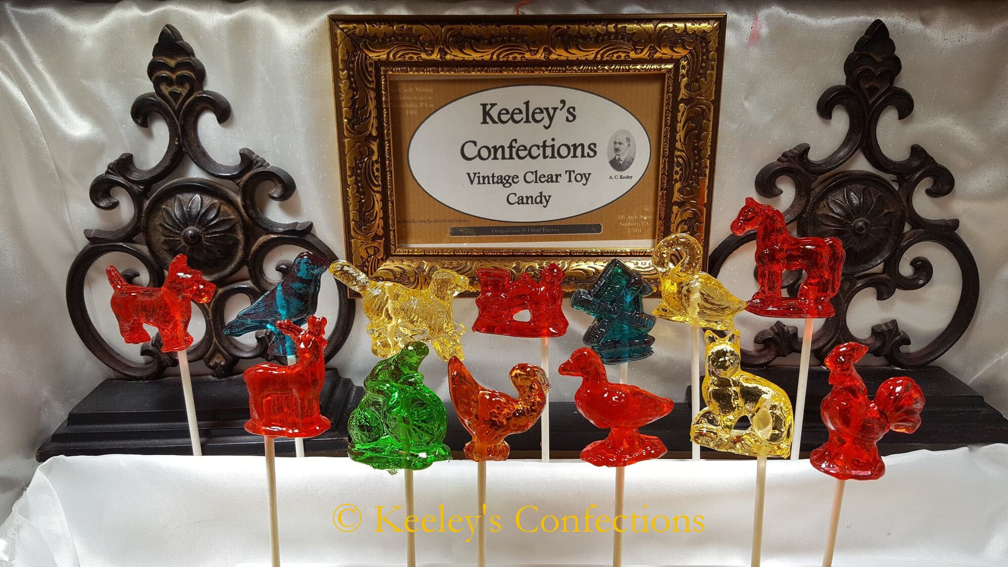 Vintage Clear Toy Candy, Barley Lollipops - 13 Count - Etsy