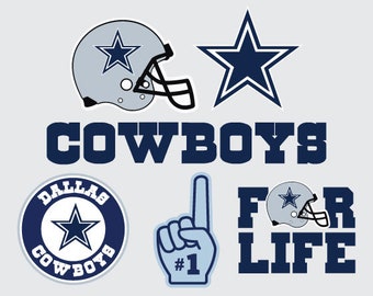 Dallas Cowboys SVG PNG DXF File football svg files, cricut, silhouette cut file Vector Cut File
