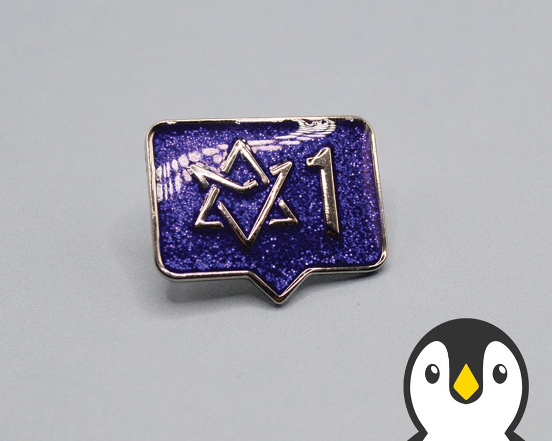 Astrogram Enamel Pin - Etsy