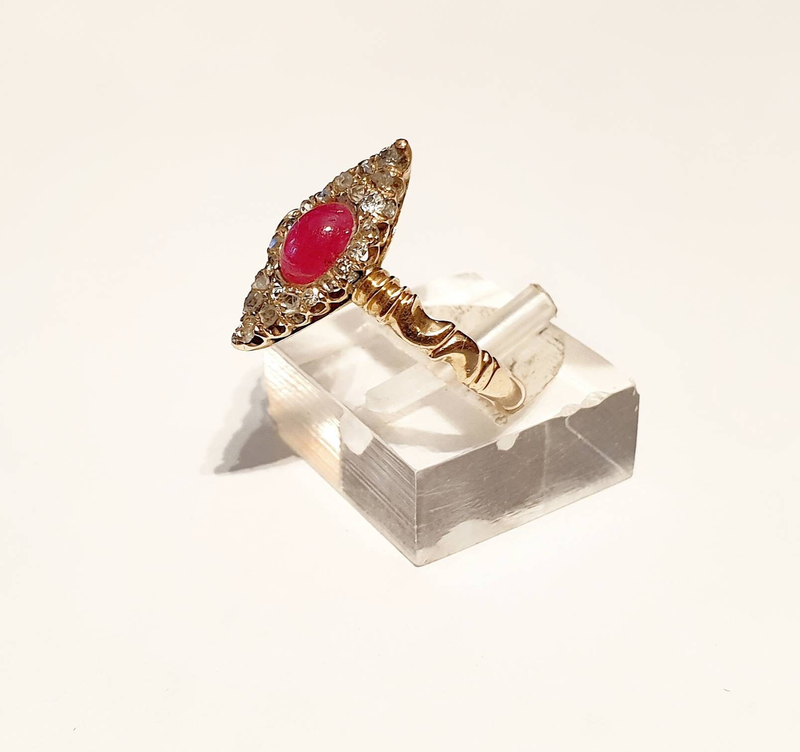 Antique ruby ring | Etsy