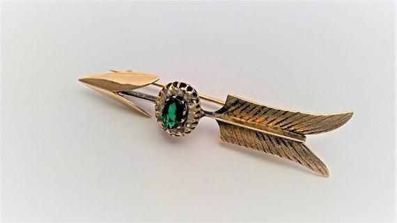Antique Arrow brooch