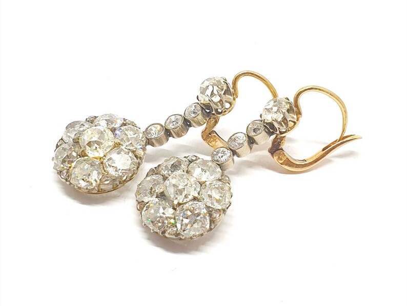 Old mine cut earrings Clearance