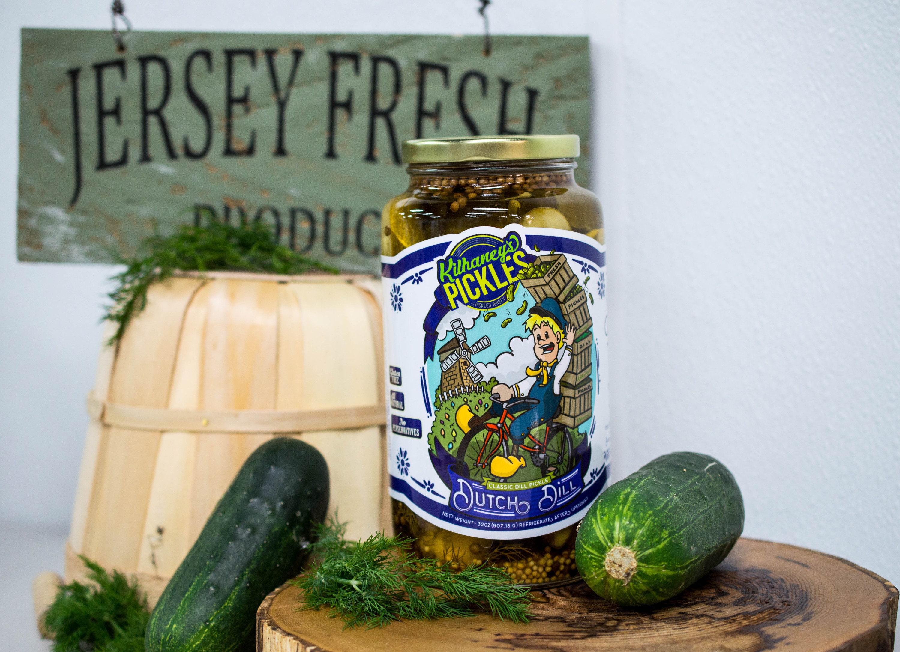 Dill Pickle Spears 4 pack 32oz Handcrafted and Organic Etsy