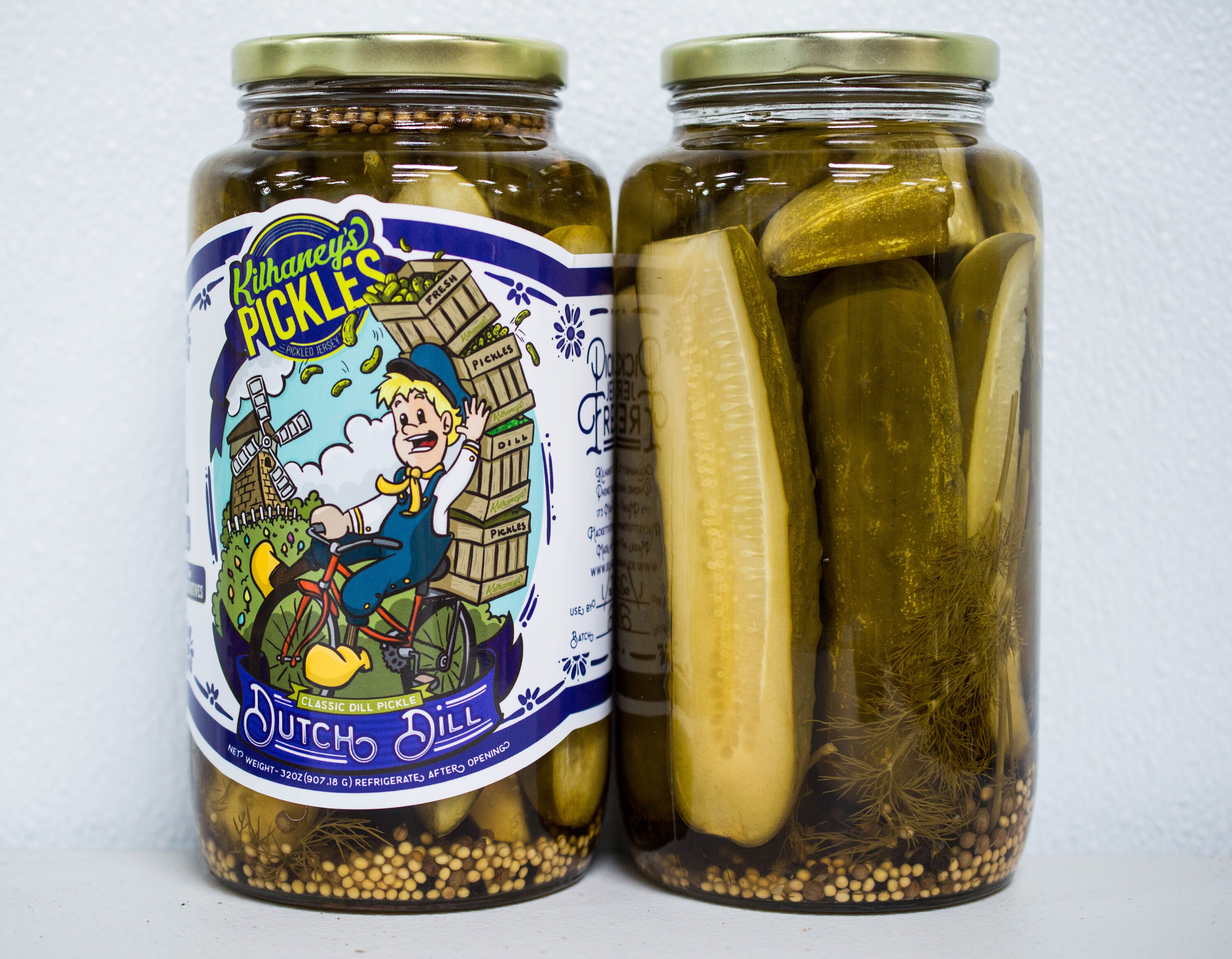 Dill Pickle Spears 4 pack 32oz Handcrafted and Organic Etsy