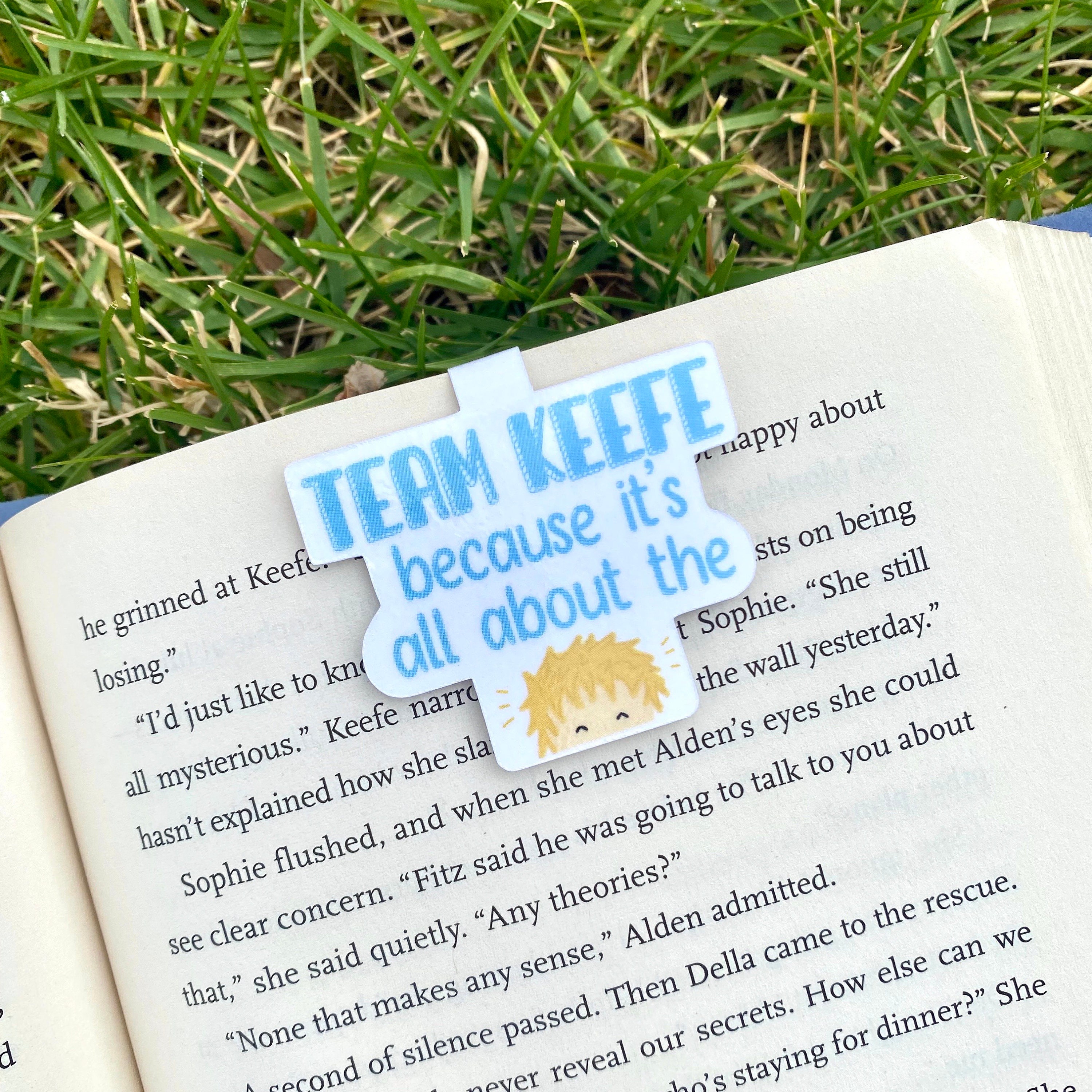 Keefe Bookmark Team Keefe Magnetic Bookmark - Etsy