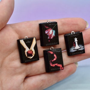 Twilight Inspired Book Charms