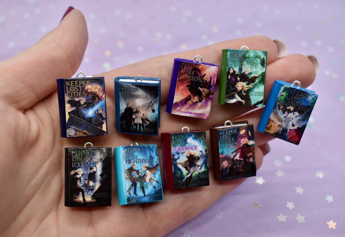 Keeper of the Lost Cities Book Charm Etsy Keeper of the Lost Cities Book Charm Etsy