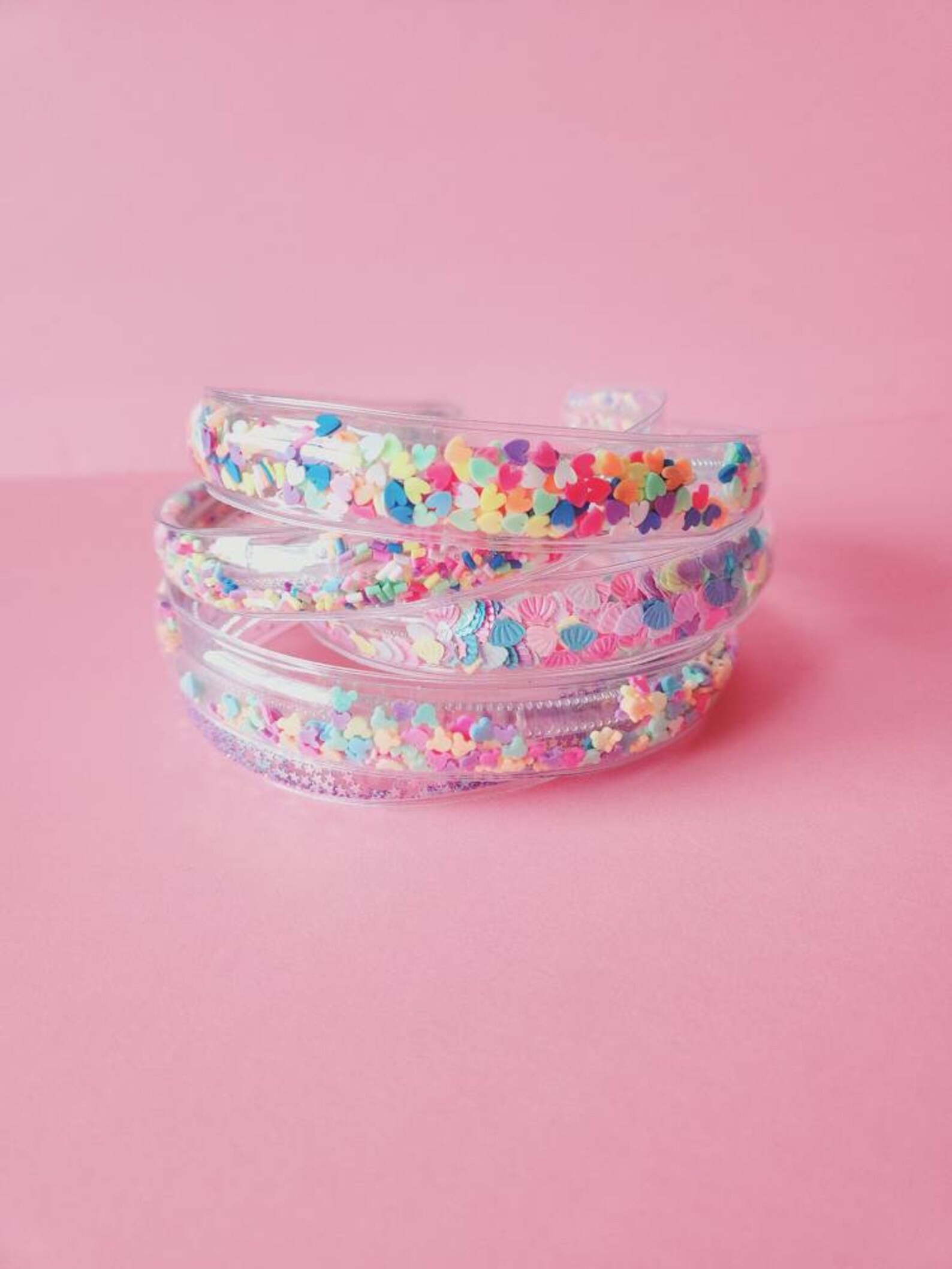 Confetti Shaker Headband Sprinkle Headband Stocking Stuffer Etsy