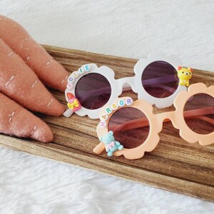 Easter gift for kids sunglasses, sunnies, custom sunnies, flower girl gift, easter basket, spring sunglasses, birthday gift for girls