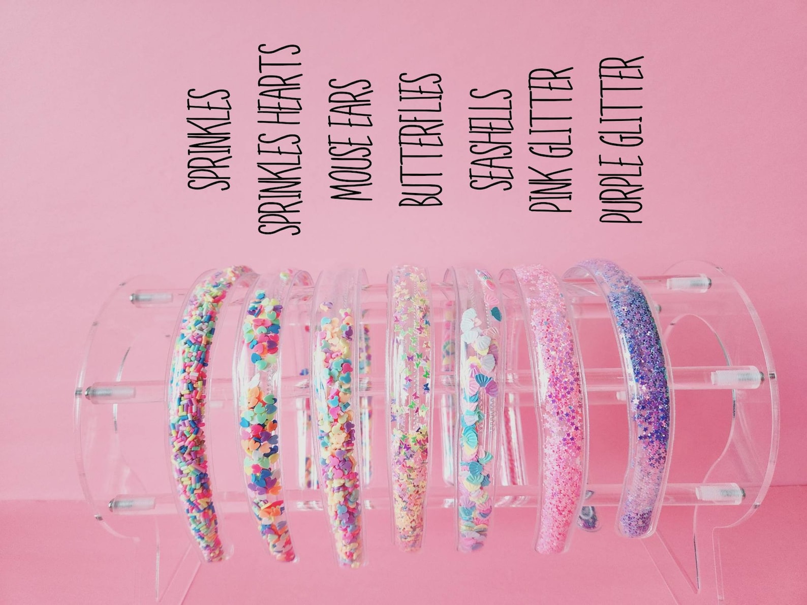 Confetti Shaker Headband Sprinkle Headband Stocking Stuffer Etsy