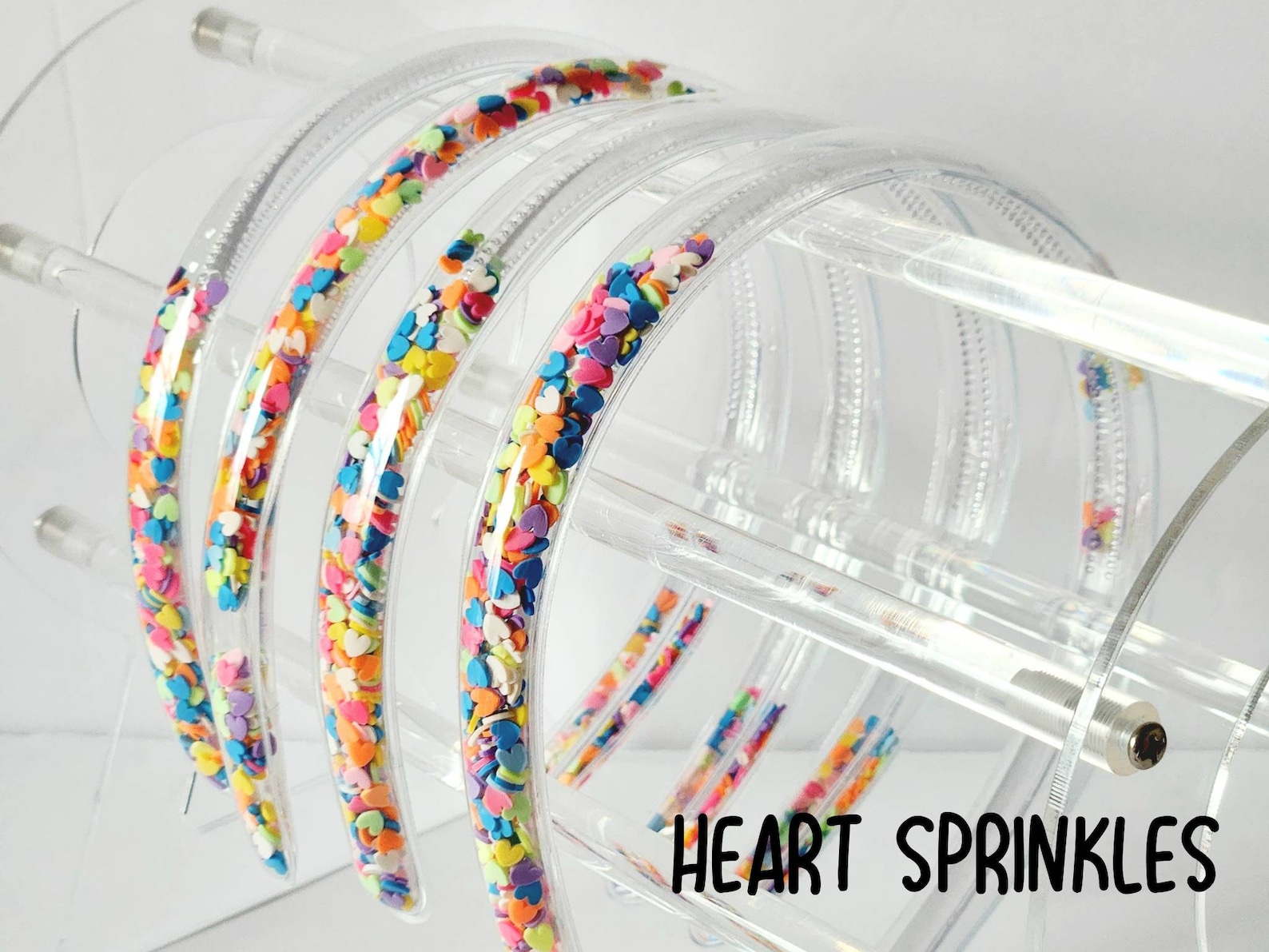 Confetti Shaker Headband Sprinkle Headband Stocking Stuffer Etsy