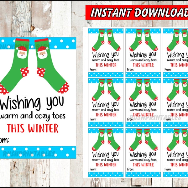 Christmas Sock Gift Tag 60+ Gift Ideas for 2023