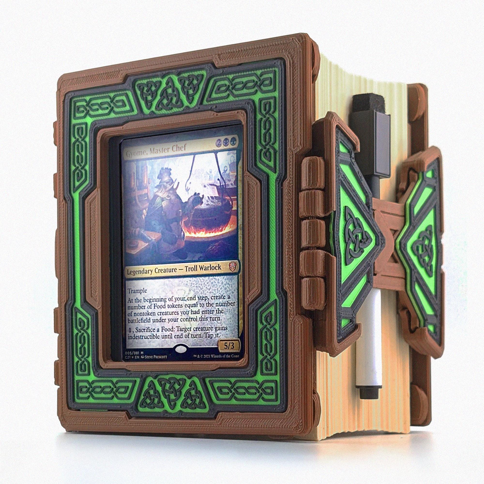 The Command Tome: 3D Printed Deck Box With Game Tracking