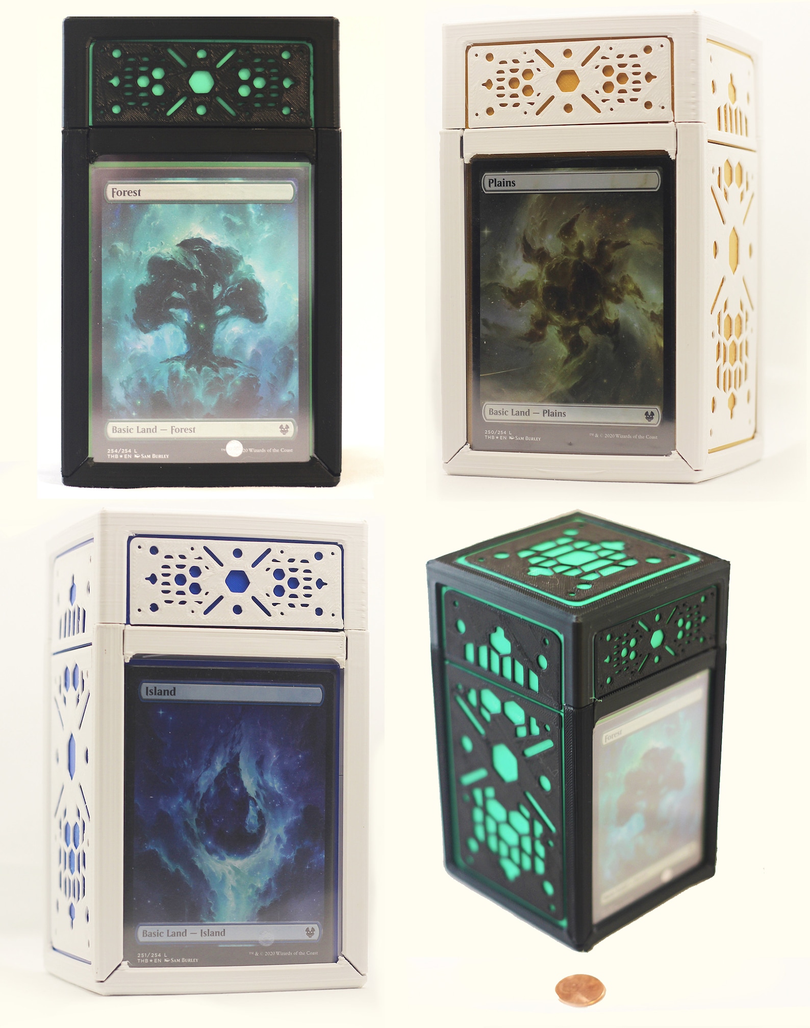 Magic the Gathering Deck Box Custom Colors Etsy