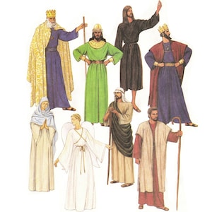 Costume Robe and Gown Sewing Pattern: McCall's 7732 Size Medium