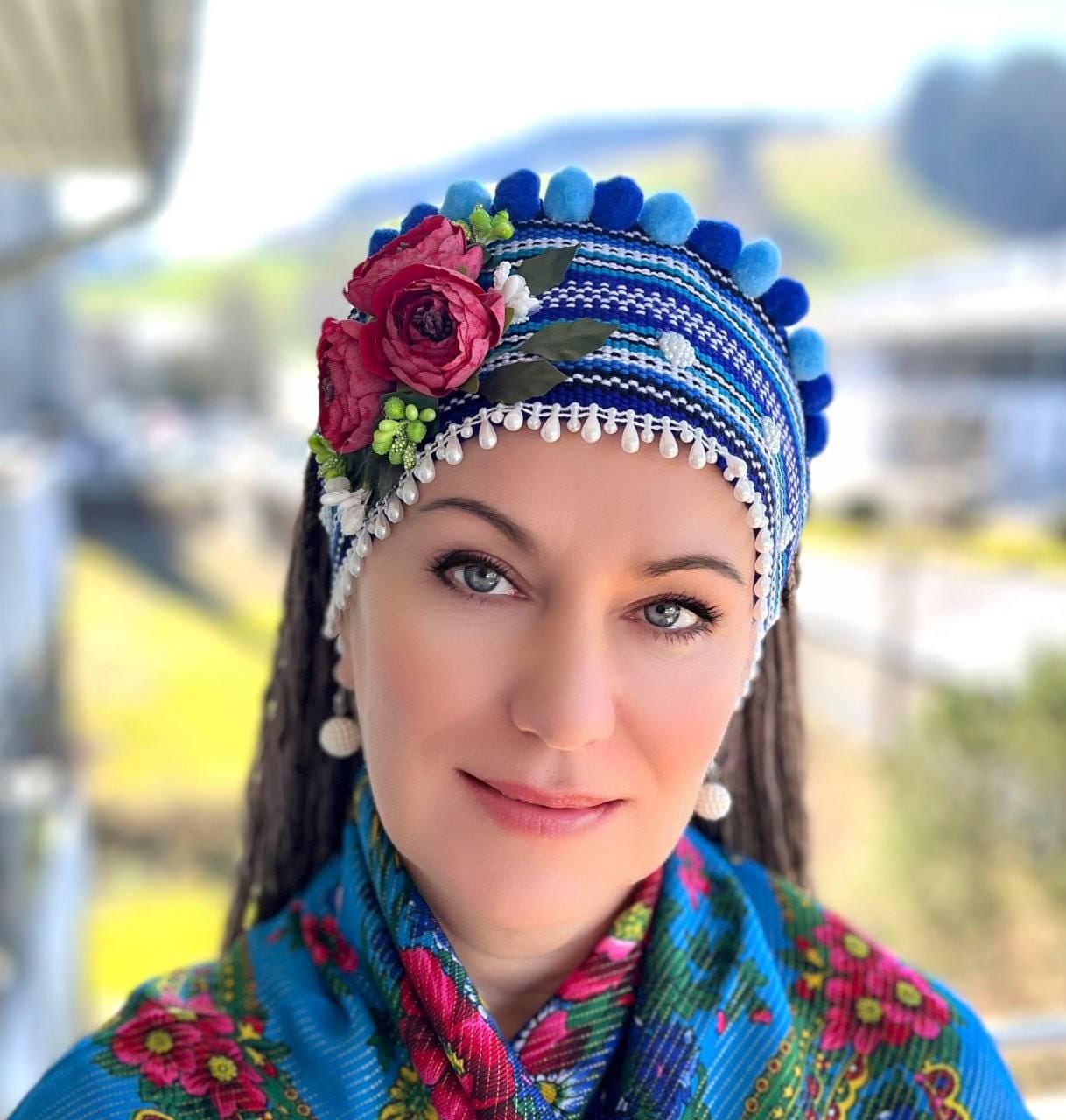 Black Braided Fringe Statement Head piece - Made in Ukraine The 30 most unforgettable Met Gala hair accessories of all  main image 3