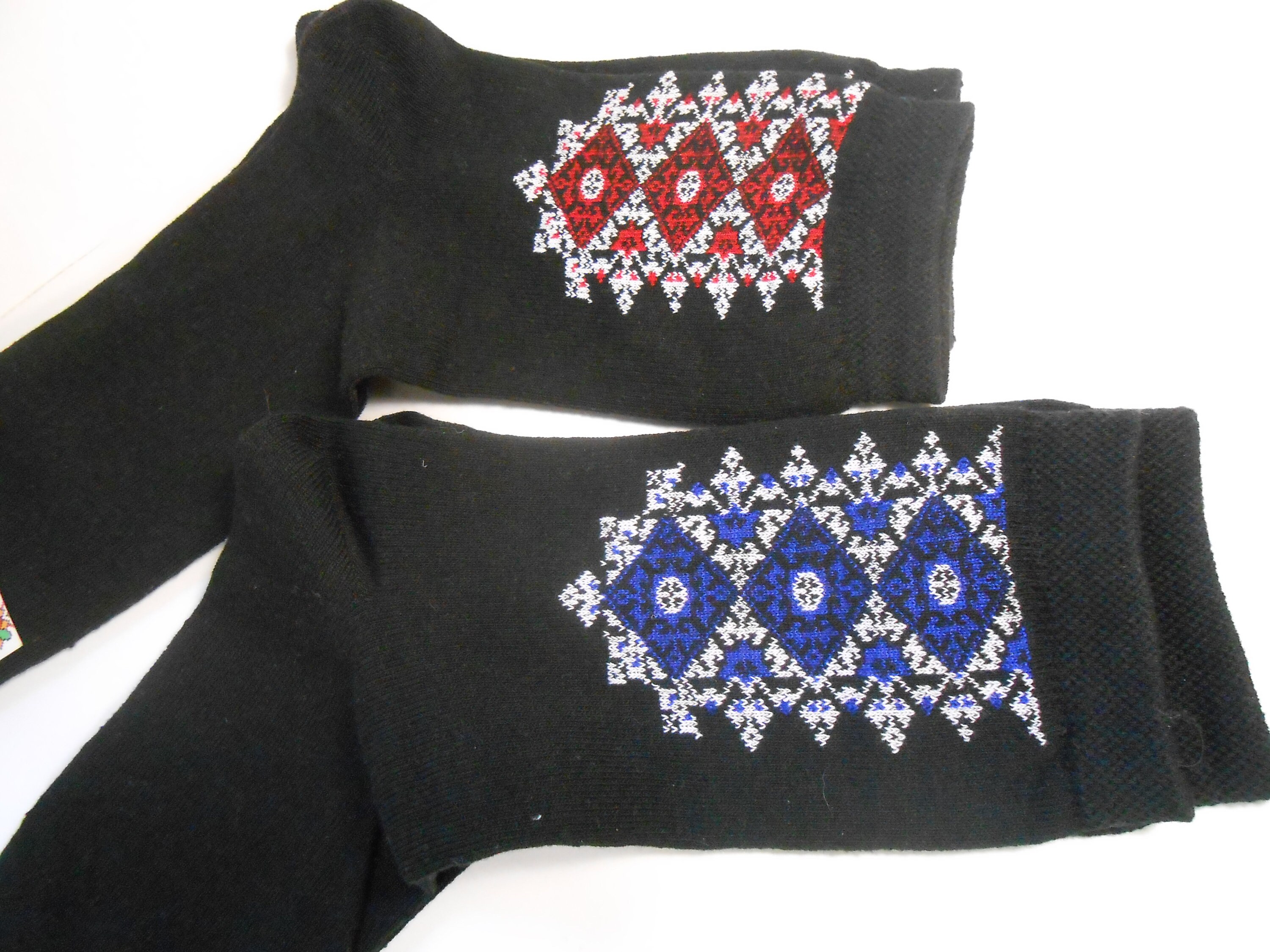 Ukrainian gift socks for men Organic cotton socks Ethnic gift Etsy