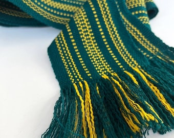 Emerald Green Handwoven Sash-belt, SA39 Woven Guatemalan  display picture 3