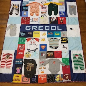 Baby clothes/Baby Onesies Quilt