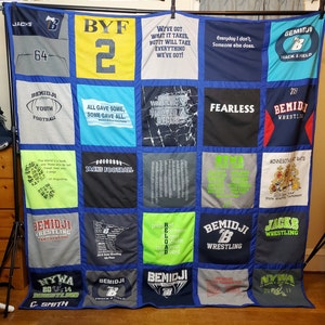 Custom T-Shirt/Apparel Quilt