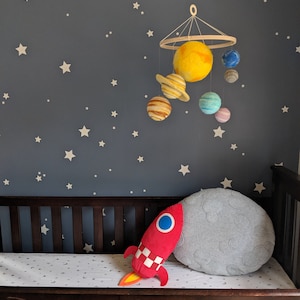 Planètes mobiles comme décor d'espace pour chambre d'enfant sur le thème de l'espace image 8