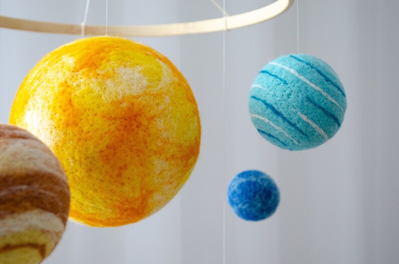 Solar System Crib Mobile Scientist Baby Baby Mobile Etsy