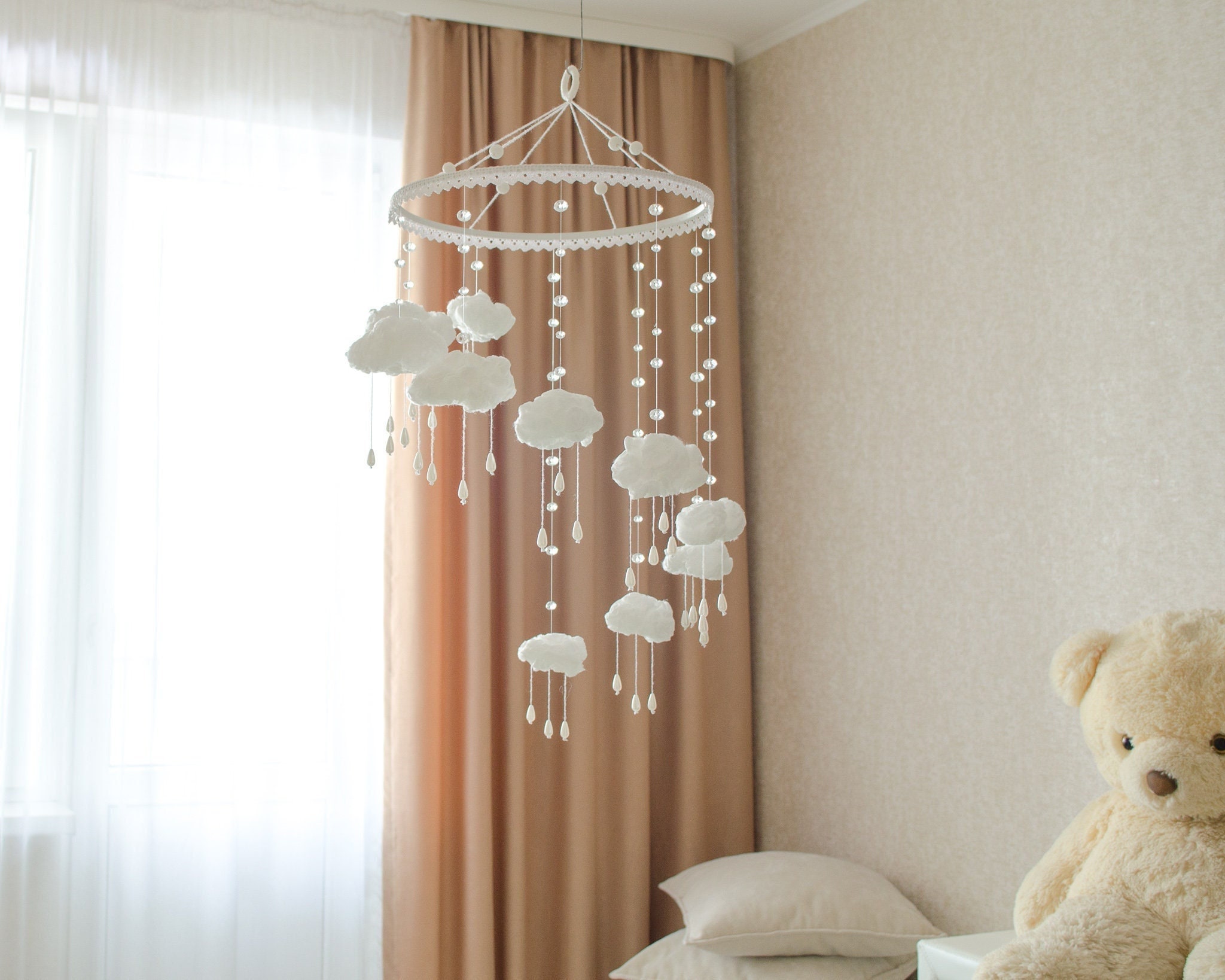 baby nursery cloud theme