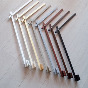 Baby mobile arm - Mobile holder - Mobile hanger - Crib mobile arm - baby crib attachment - white wooden hanger