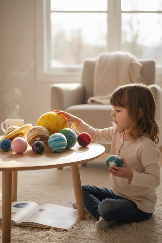 Loup Garou Jeu De Société Jouet Système Solaire Montessori Big Minds - 42 Figurines Pour Enfants 4 Ans - Astronomie Éducative Astronomie Enfant éducatif