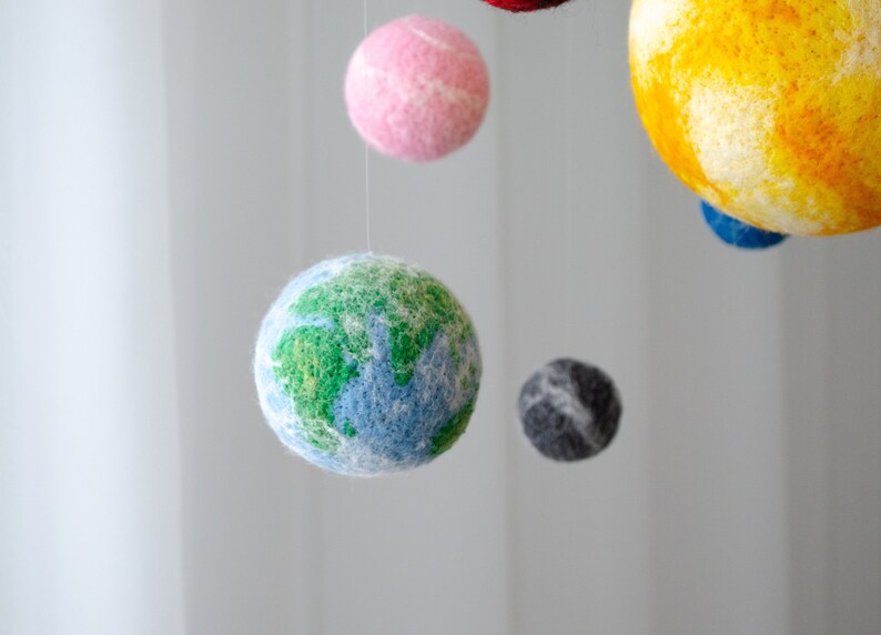 Solar System Crib Mobile Scientist Baby Baby Mobile Etsy