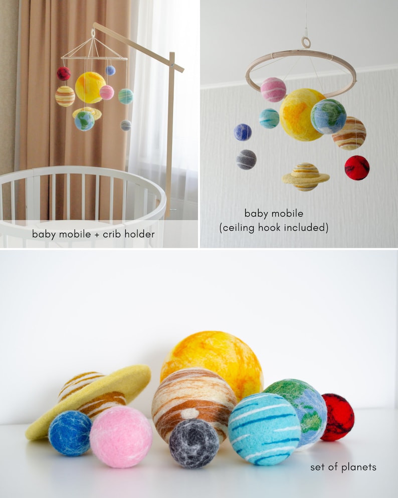 Solar System Crib Mobile Scientist Baby Baby Mobile Etsy