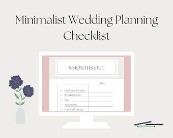 Lista de verificación de planificación de bodas