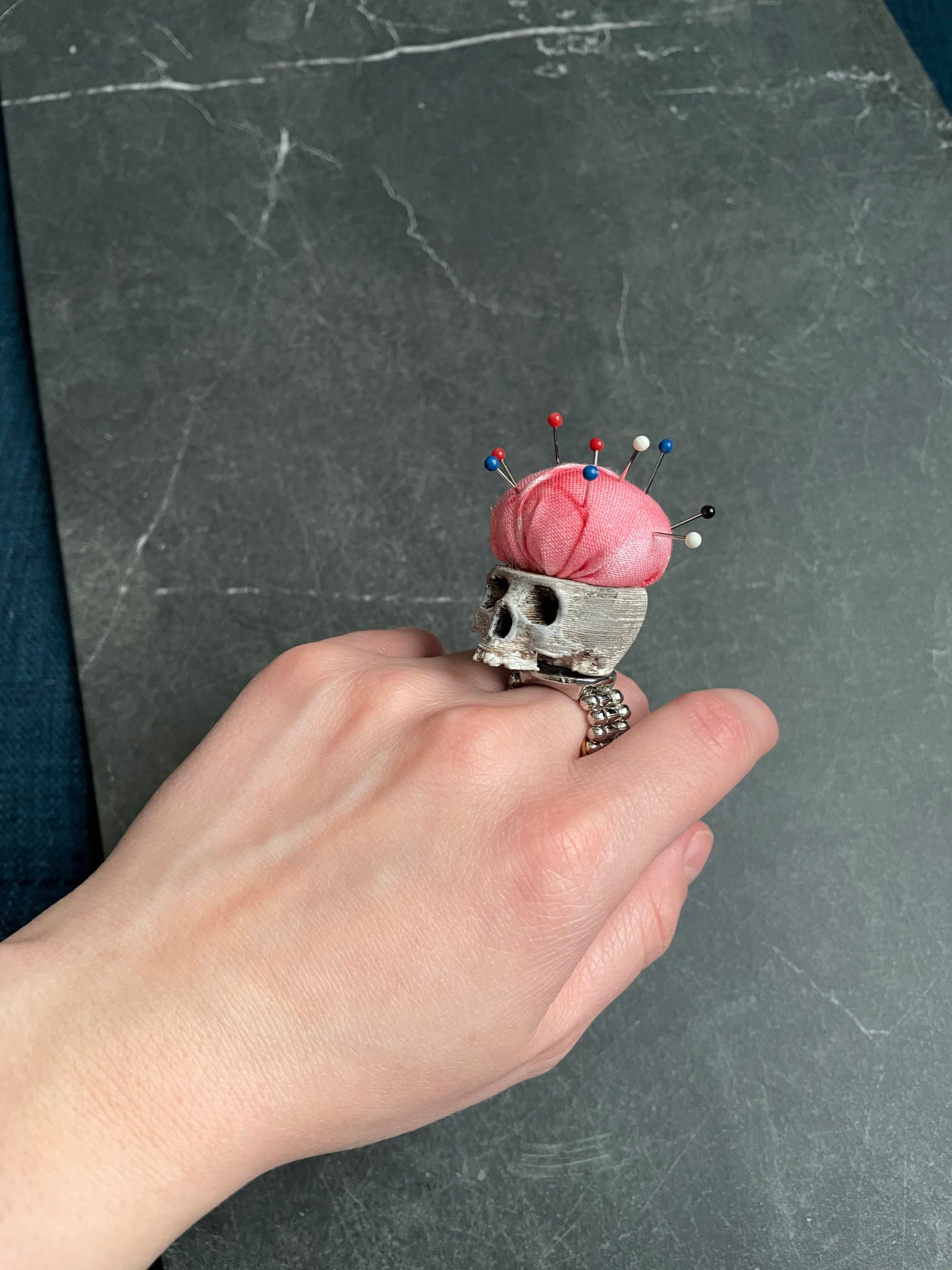 Pin Cushion Ring Etsy