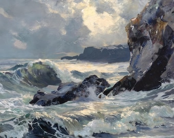 Seaside Painting