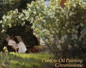 Large Custom Oil Painting for Sara | 180 × 130 cm | Handmade High quality Oil Painting | Custom Commission