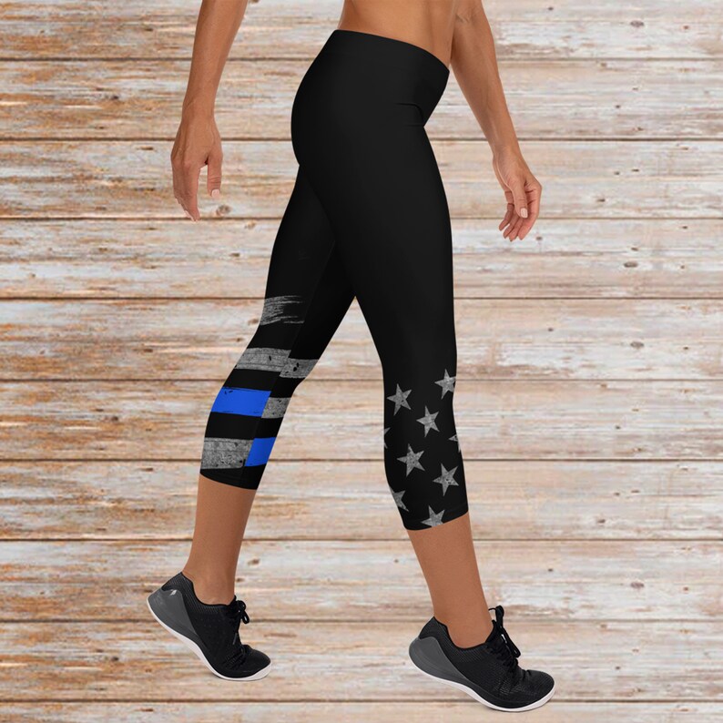 fleece lined capri leggings