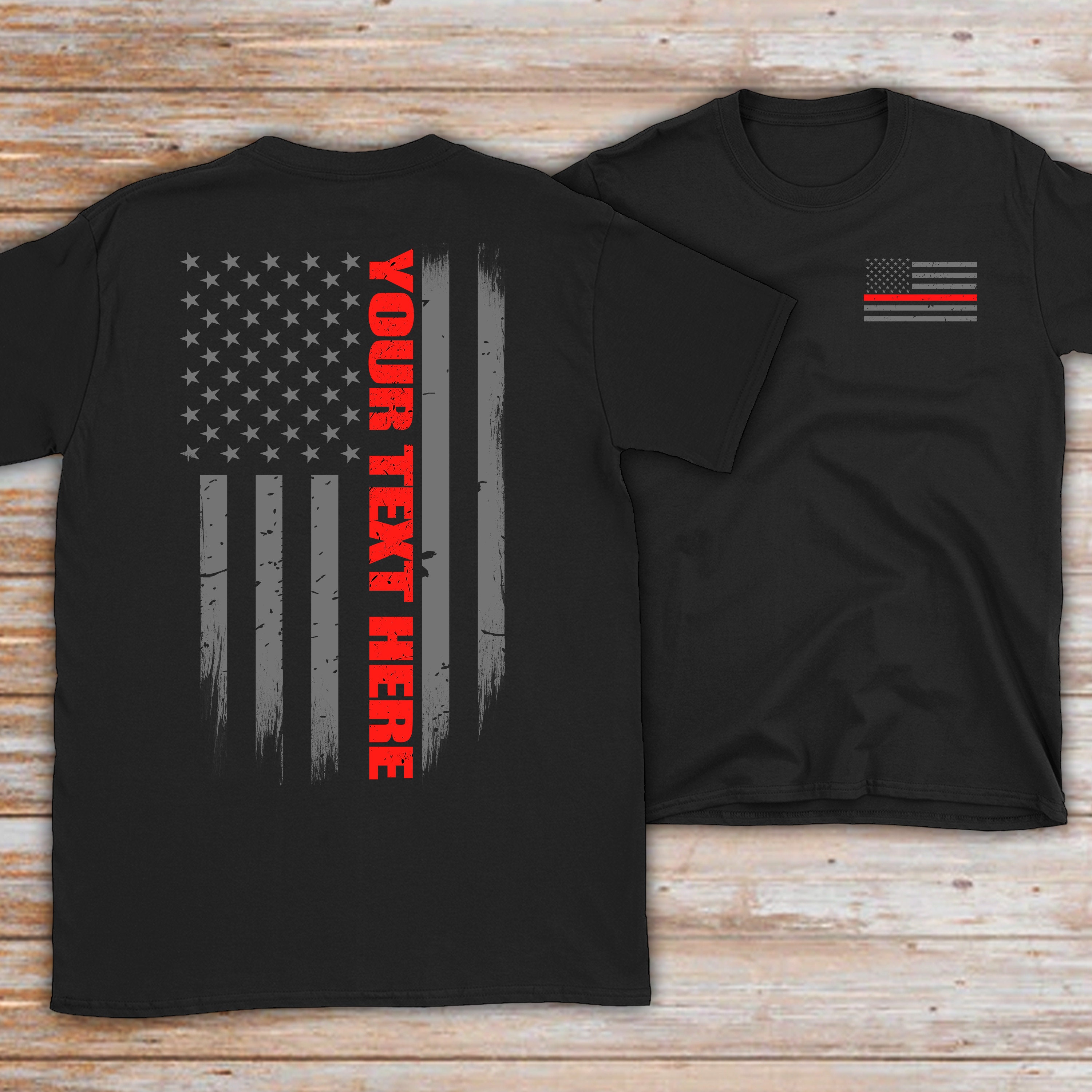 personalized firefighter shirts