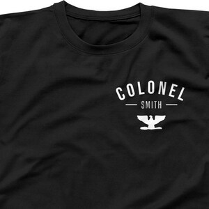 Colonel shirt, colonel tshirt, colonel t shirt, colonel t-shirt, colonel promotion, colonel clothes, colonel rank, colonel ranking