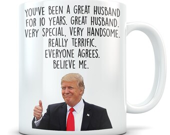 10th Anniversary Mug Etsy
