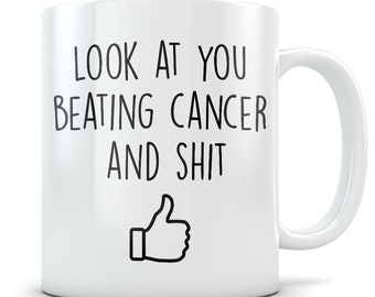 Cancer Survivor Gifts For Men And Women Mug Beating Gift Beat