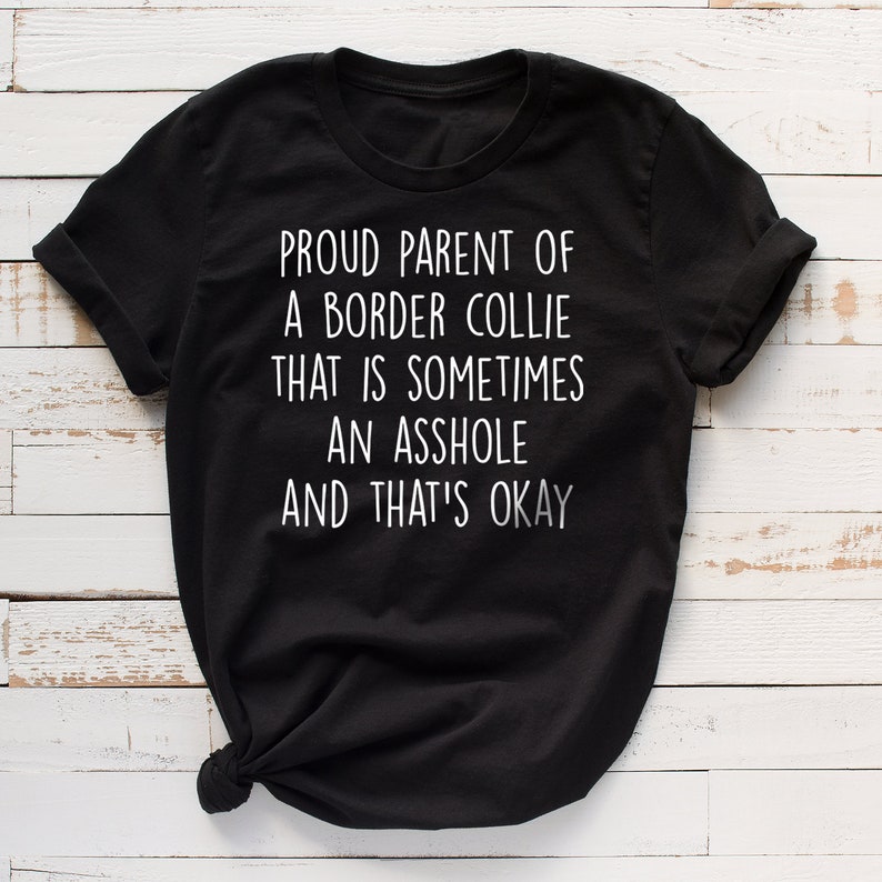 Border Collie shirt, Border Collie tshirt, Border Collie clothe, Border Collie mom, Border Collie dad, Border Collie gift, Border Collie dog afbeelding 1