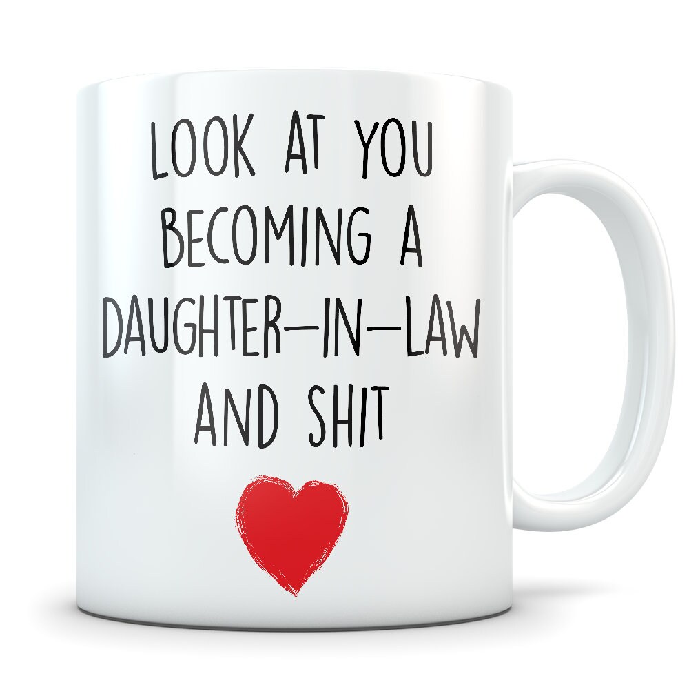New Daughter-in-law Gift New Daughter-in-law Mug Future - Etsy UK