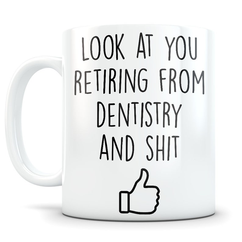 Dentist Retirement Gift for Men and Women Retired Dentist Etsy