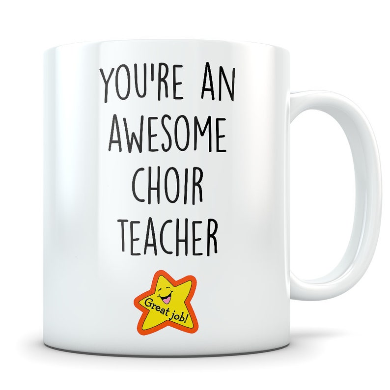 Choir teacher choir teacher gift choir teacher mug choir Etsy