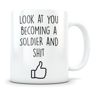 Army Graduation Gift, Army graduates, Army mug, Army boot camp gift, U.S Army gift, Soldier graduation, Soldier mug, future Soldier gift