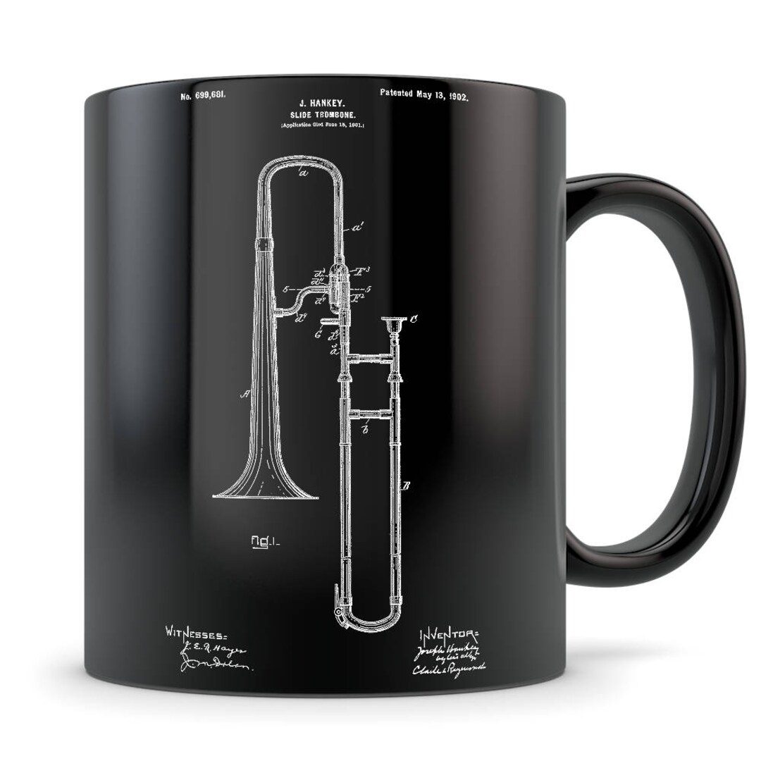 Trombone Gift, Trombone Mug, Trombone Gift for Women, Trombone Gift for