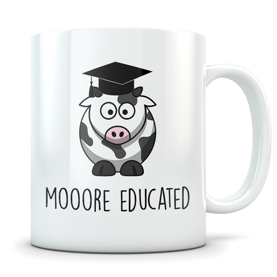 graduation cow plush