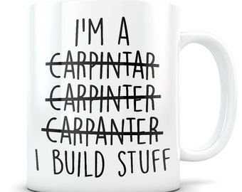 Carpenter gift, carpenter mug, funny carpenter gift, carpenter gift for men and women, carpentry gifts, carpentry, wood working