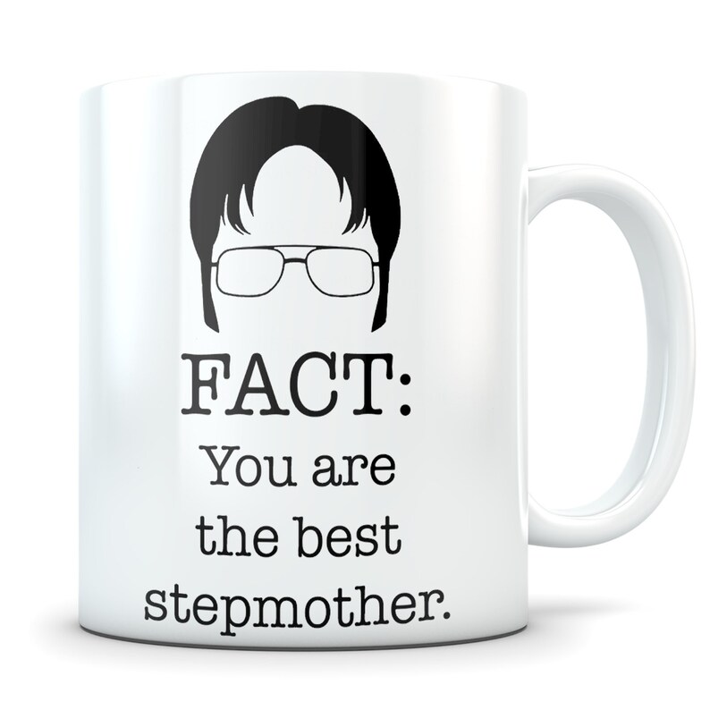 Stepmother gifts, funny stepmother gift, stepmother mug, stepmother coffee mug, stepmother gift idea, stepmother birthday gift, step mother image 1